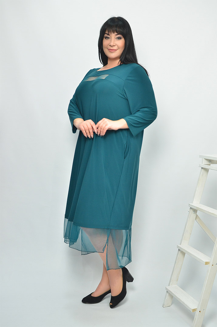 Нарядное воздушное платье