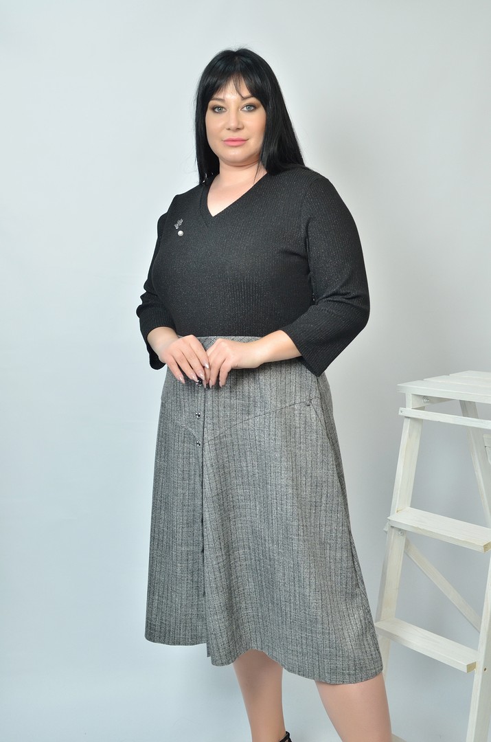 Классическое платье с карманами