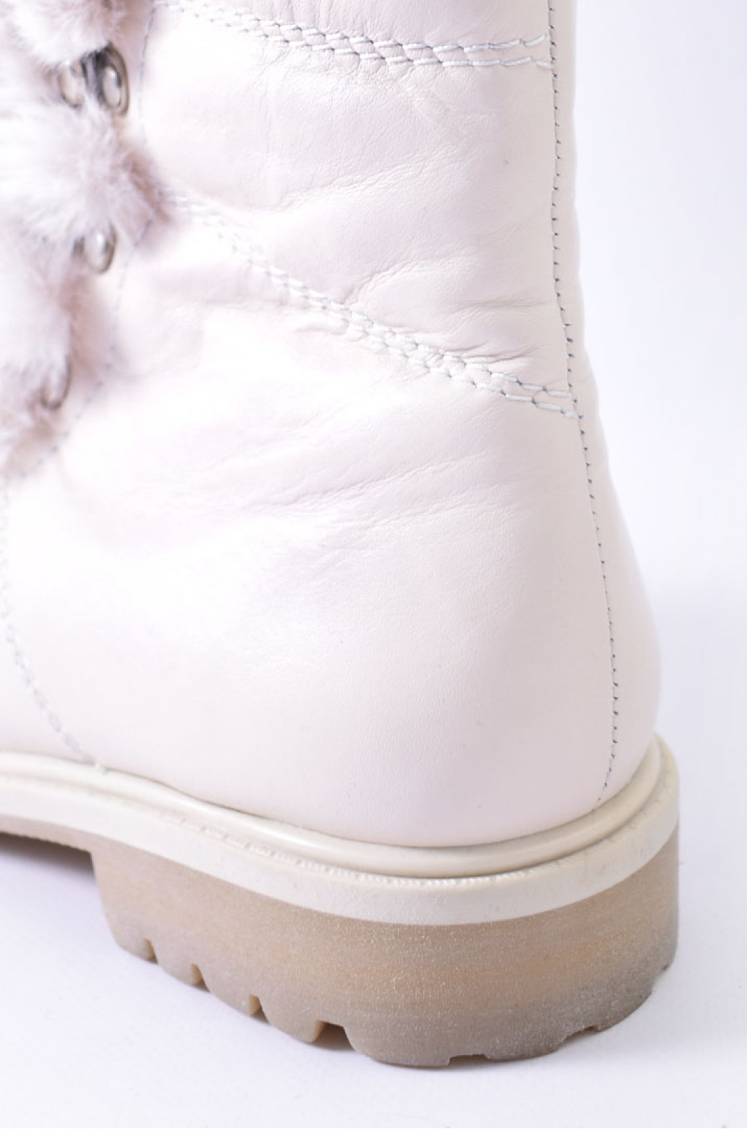 Ботинки зимние кожаные с мехом