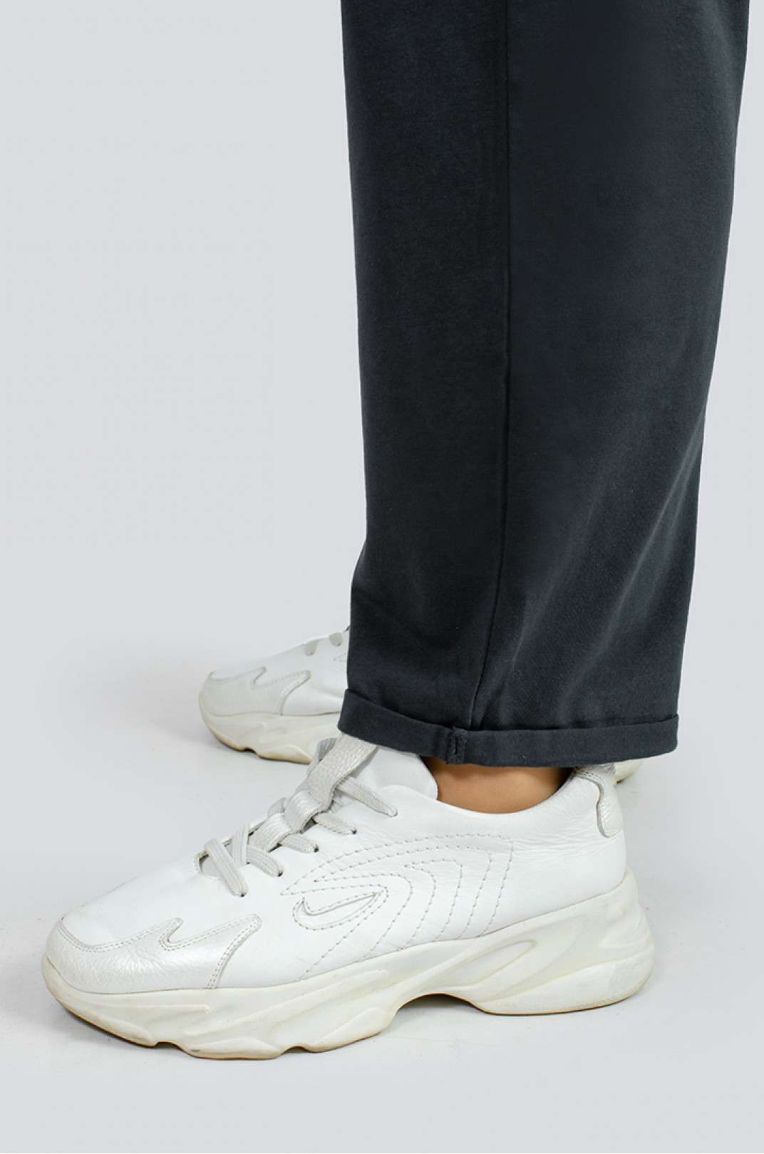 Легкі котонові спортивні брюки великих розмірів