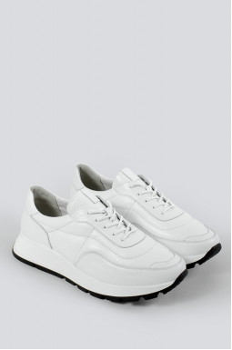 Кросівки білі на широку ніжку великих розмірів