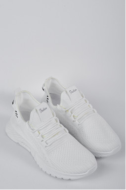 Текстильные кроссовки со шнуровкой больших размеров