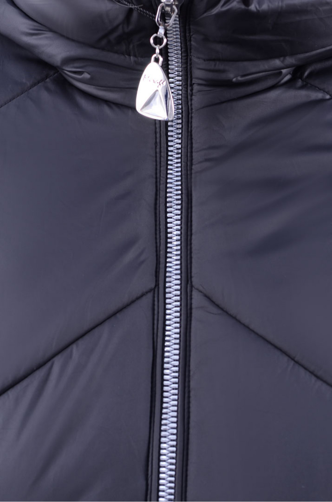 Куртка зимняя удлиненная однотонная супер батал