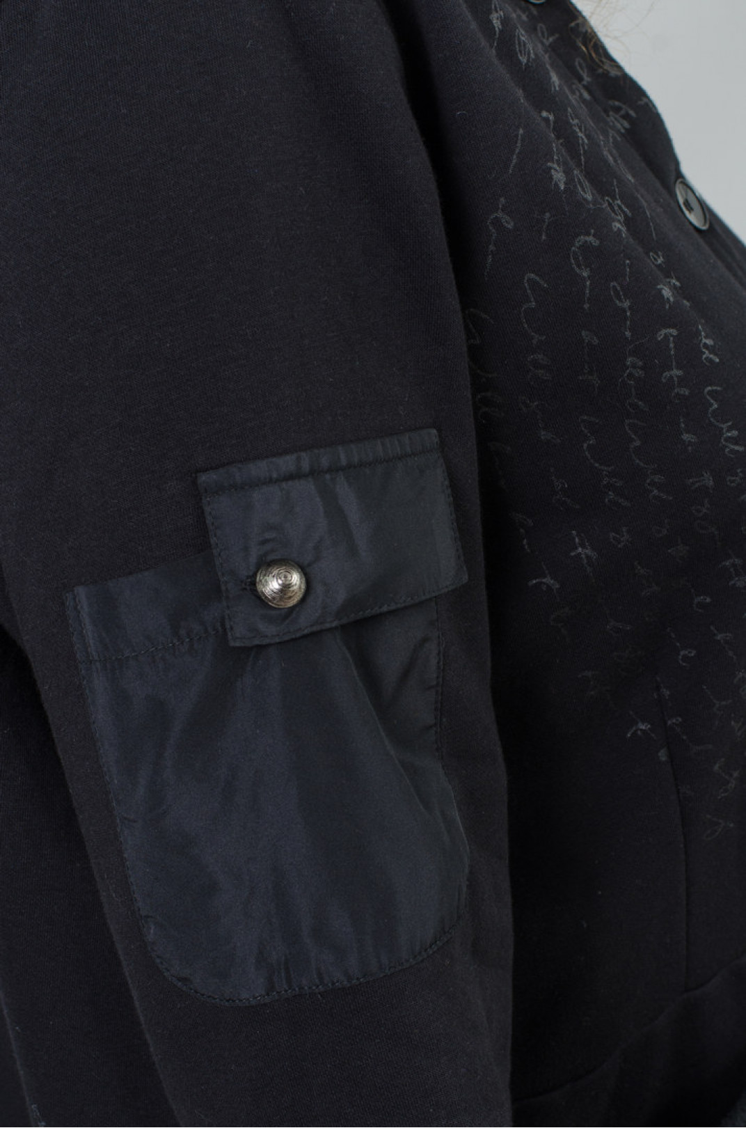 Куртка коротка тепла на флісі в оригінальному дизайні супер батал