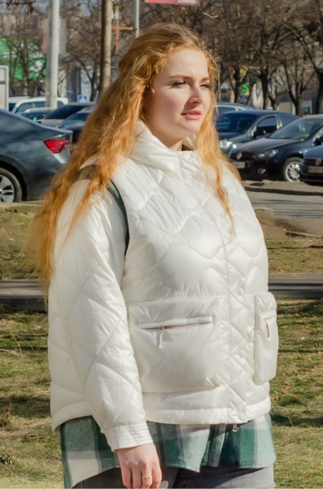 Куртка плащівка та байка + жилет великих розмірів