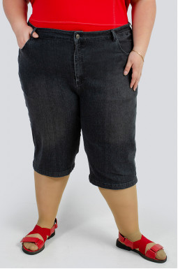 Капрі джинсові великих розмірів