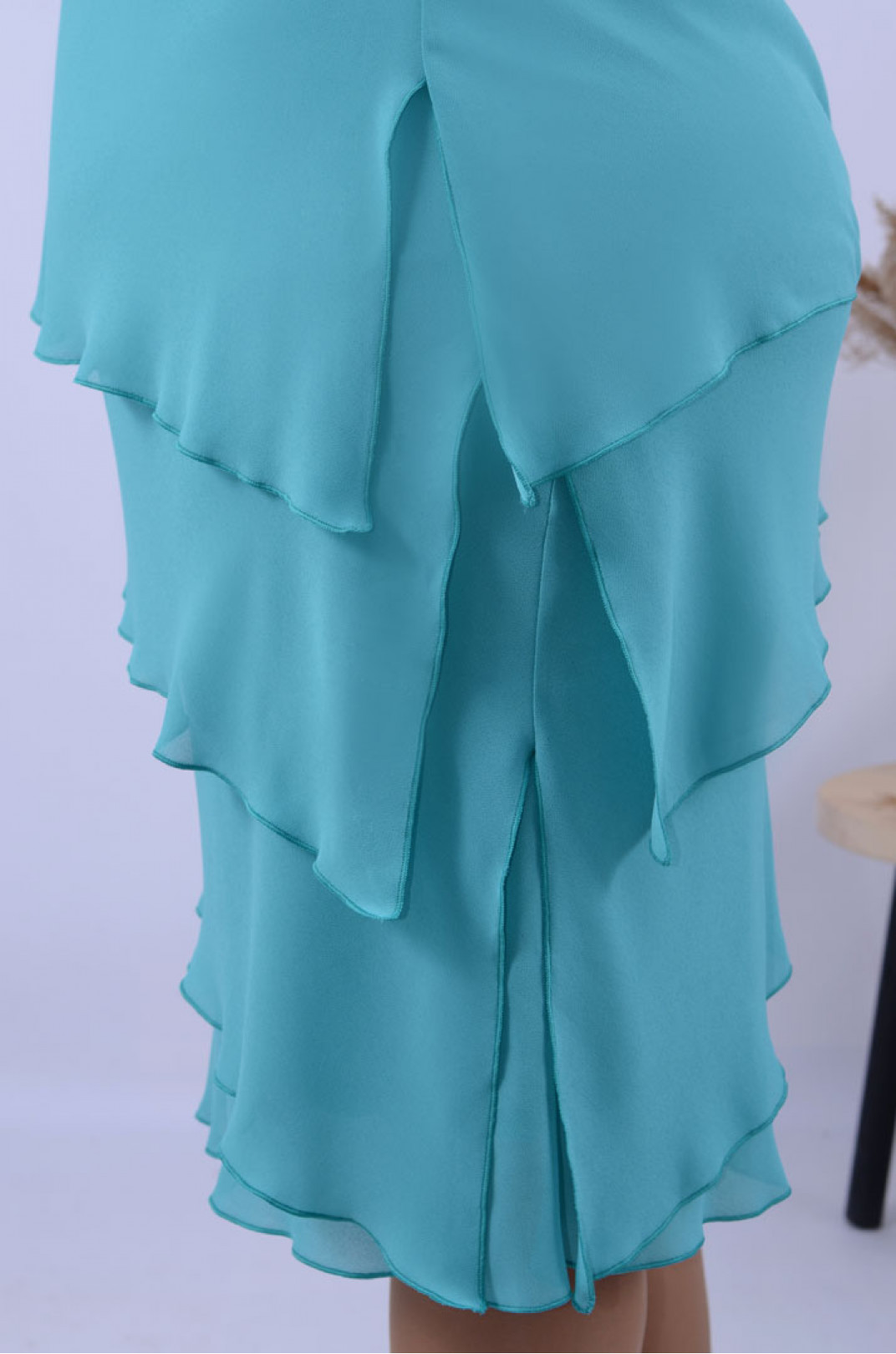 Класична яскрава шифонова сукня в різних кольорах супер батал