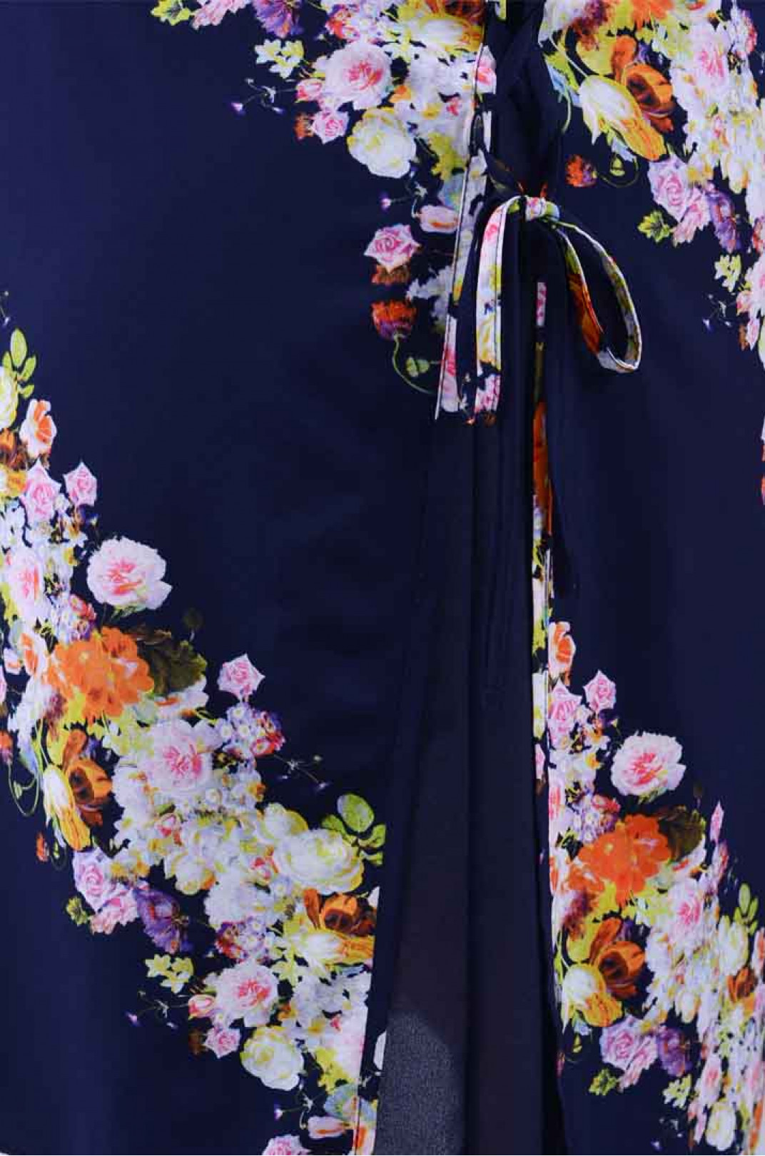 Платье миди с цветочным принтом супер батал