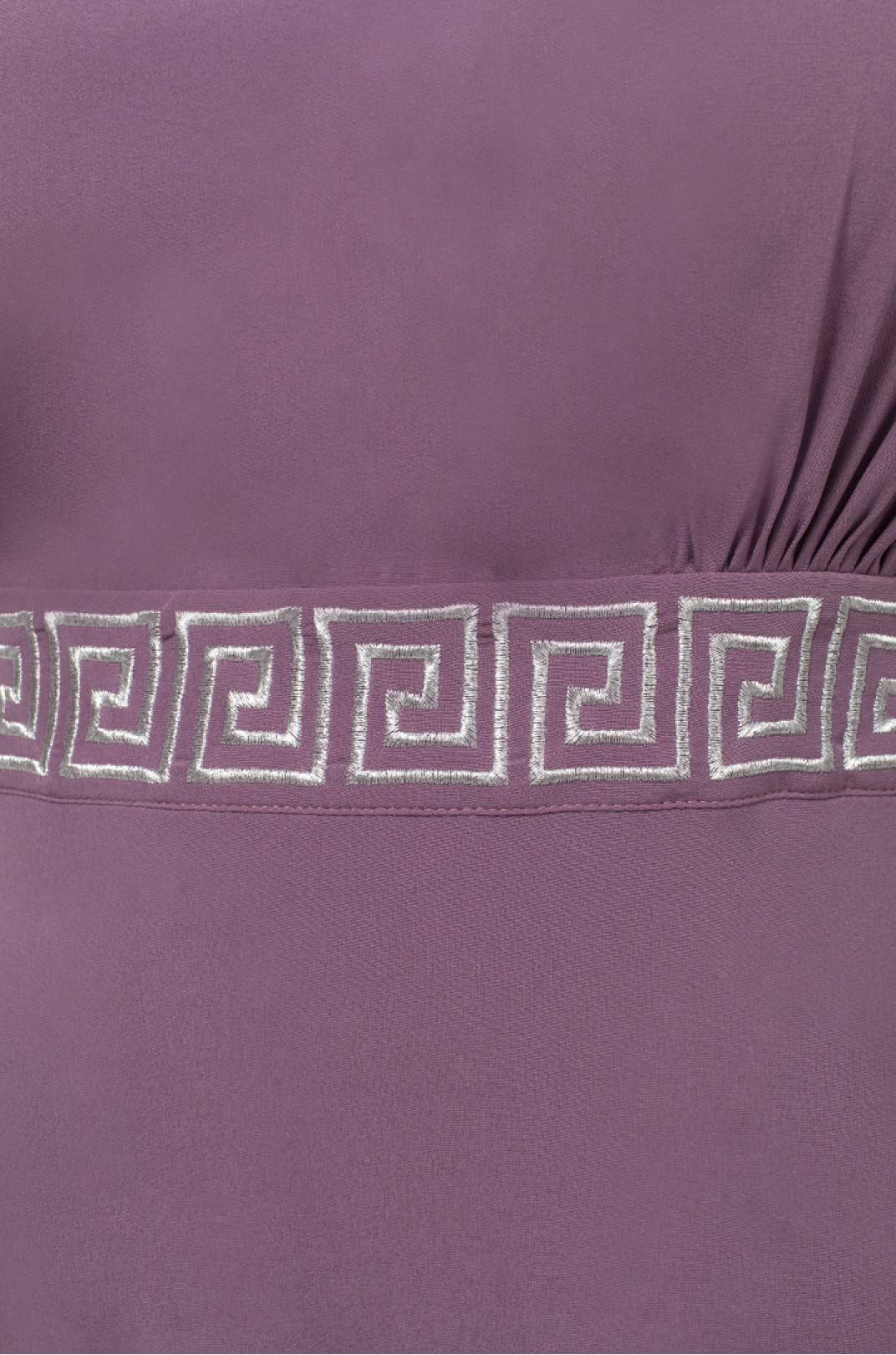 Платье миди с поясом в орнамент супер батал