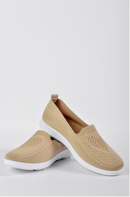 Туфлі спортивні текстильні з декоративною перфорацією великих розмірів