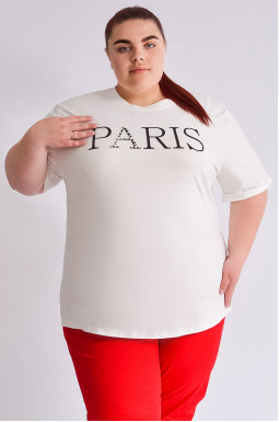 Футболка Paris великих розмірів
