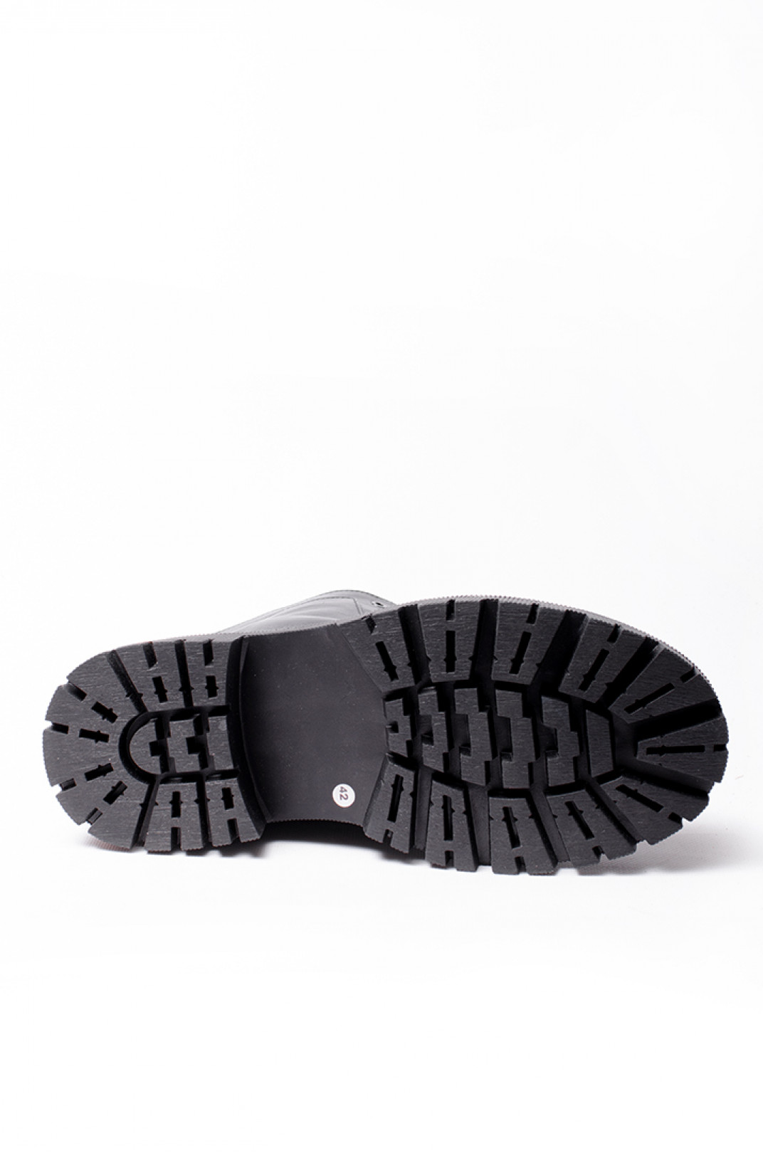 Шкіряні черевики зі шнурівкою великих розмірів