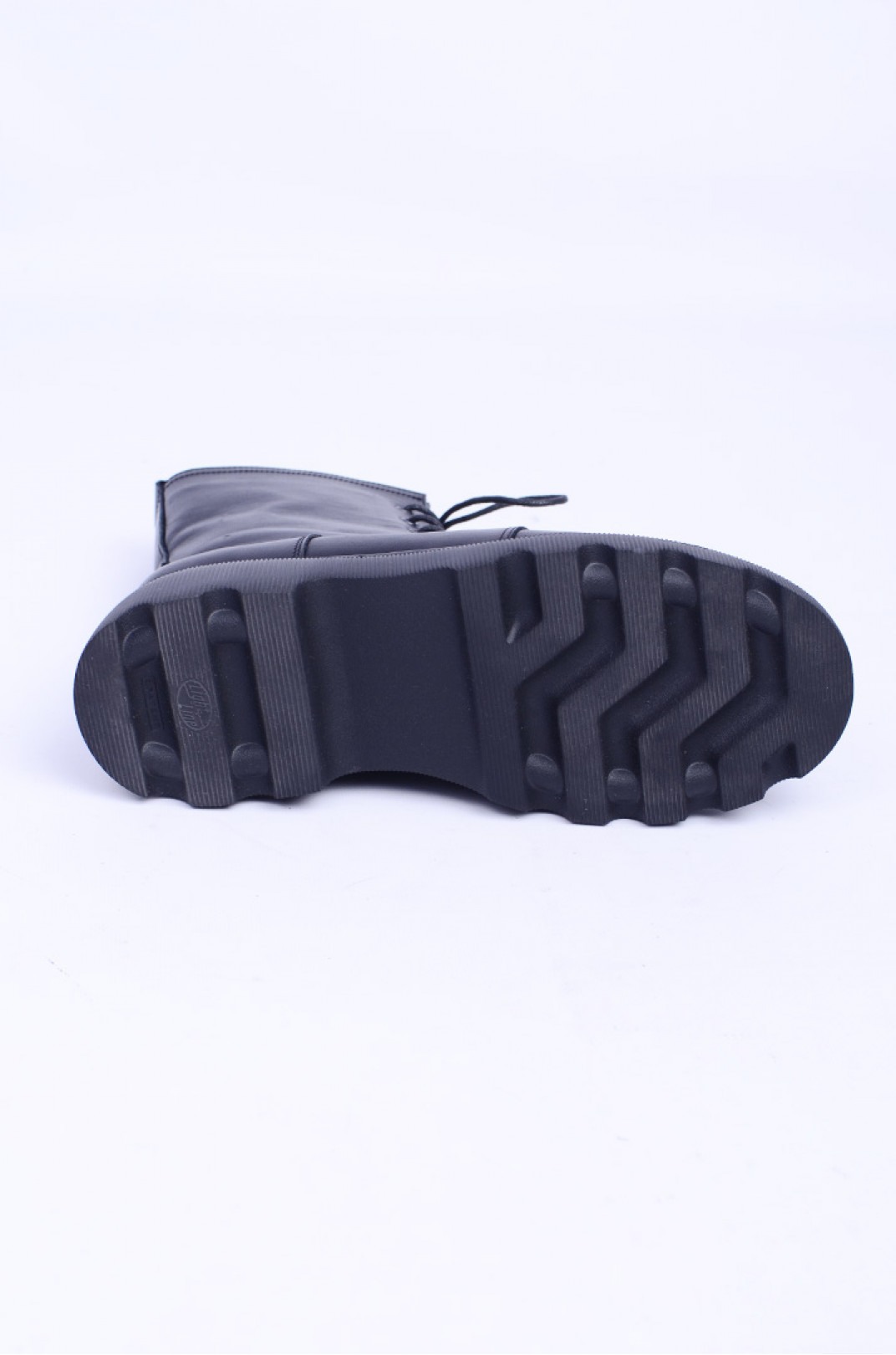 Шкіряні черевики на шнурівці демі великих розмірів