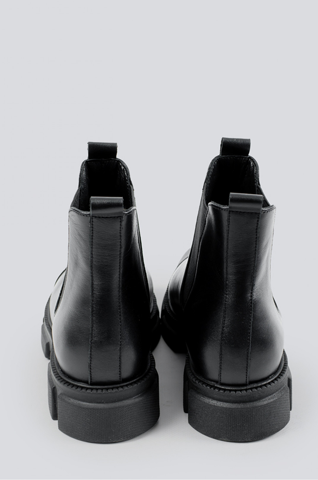 Ботинки челси черные больших размеров
