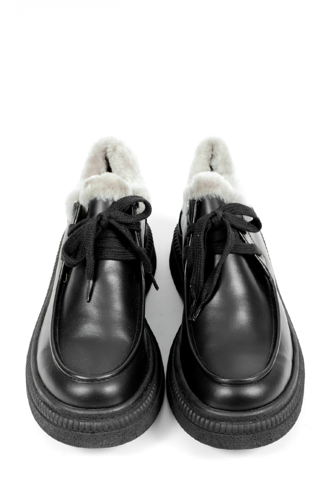 Ботинки зимние кожаные больших размеров