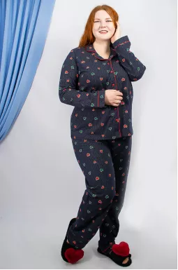 Пижама брюки батал