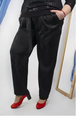 Брюки широкие супер батал