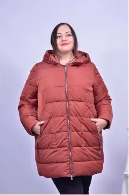 Куртка з леопардовими вставками супер батал