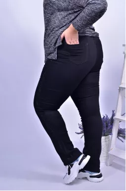 Джинси завужені графіт батал