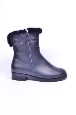 Напівчоботи зимові з хутром великих розмірів