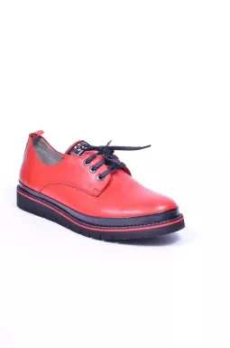 Туфли демисезонные на шнуровке больших размеров