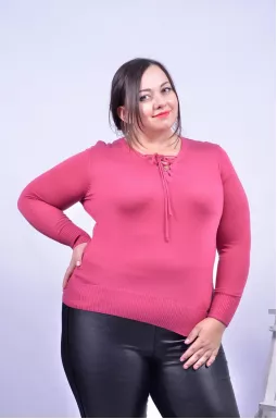 Джемпер зі шнурівкою