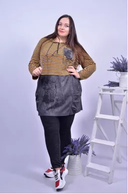 Туніка трапеція супер батал