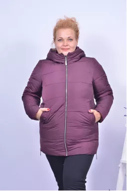 Куртка подовжена зимова супер батал