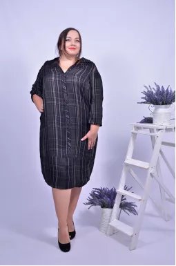 Платье повседневное  супер батал