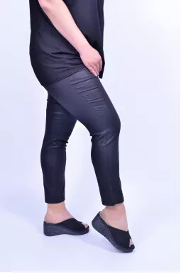 Джинсы 7/8 с поясом 