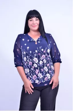 Блуза масло супер батал