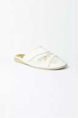 Комнатные тапочки кожаные больших размеров