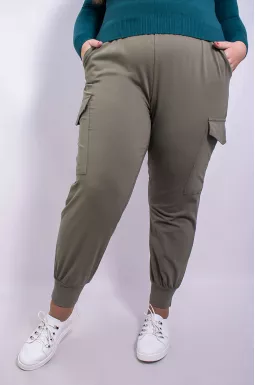 Брюки карго батал