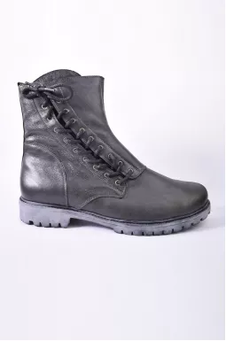 Ботинки кожаные зимние