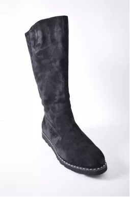 Чоботи зимові замшеві великих розмірів