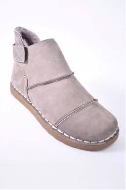 Ботинки зимние из нубука