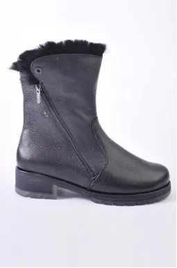 Сапоги кожаные зимние больших размеров