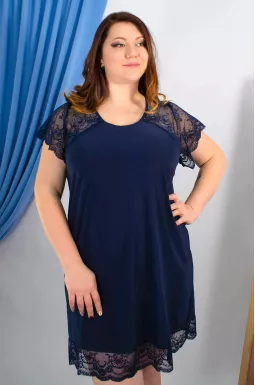 Нічна сорочка з мереживом