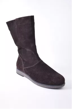 Напівчоботи замшеві зимові великих розмірів