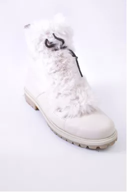 Ботинки зимние кожаные с мехом