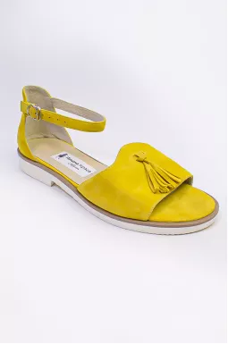 Босоніжки замшеві великих розмірів