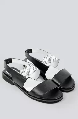 Стильні літні босоніжки великих розмірів 