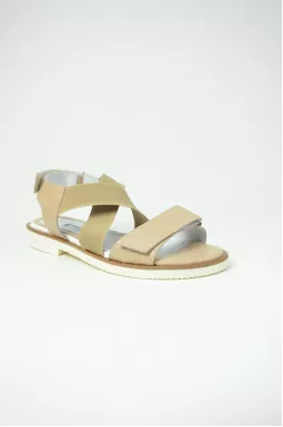 Женские кожаные босоножки  больших размеров