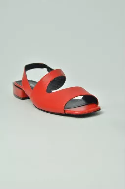 Шкіряні босоніжки великих розмірів  