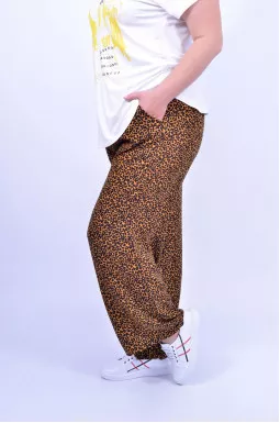 Широкие брюки штапель  батал