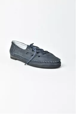 Мокасины замшевые больших размеров