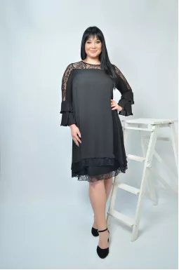 Красивое классическое платье