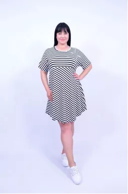 Туніка довга трапеція батал