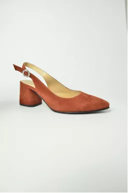 Туфли открытая пятка больших размеров