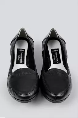 Легкі зручні шкіряні балетки великих розмірів